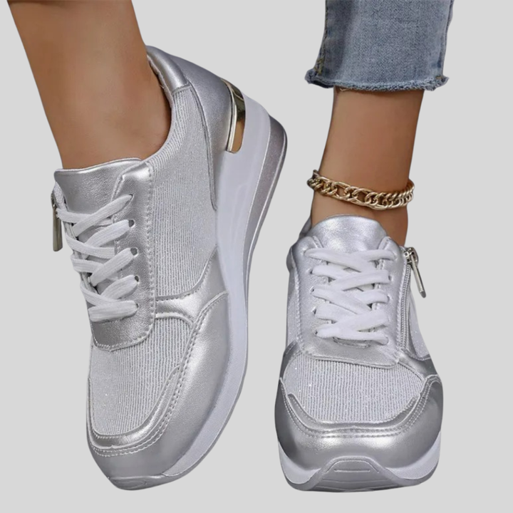 Alexandra | Elegant Sneakers with Side Zip