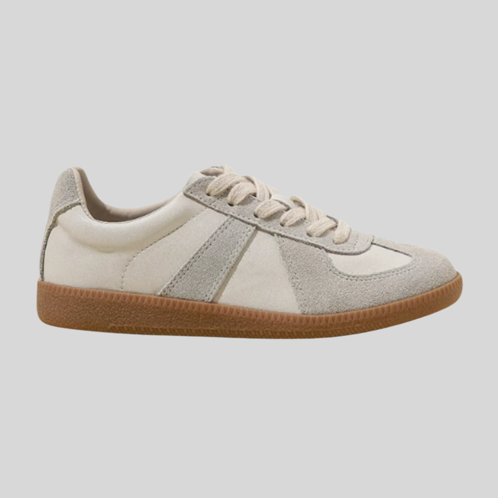 Morgan | Classic Low Top Sneakers with Panel Detail
