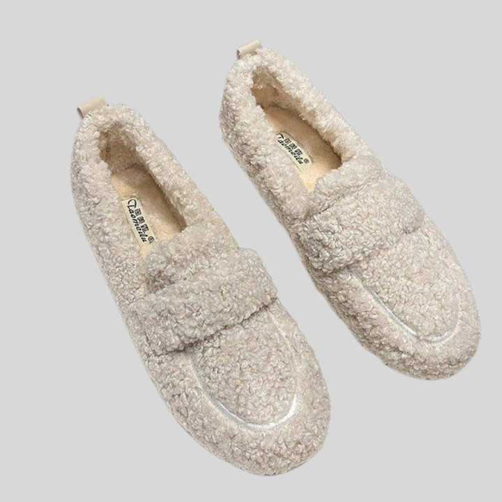 Harper | Fleece Loafers with Plush Texture