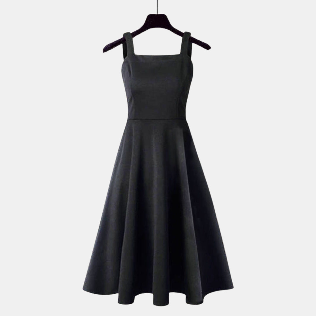 Beatrice | A-Line Dress with Cropped Knit Sweater