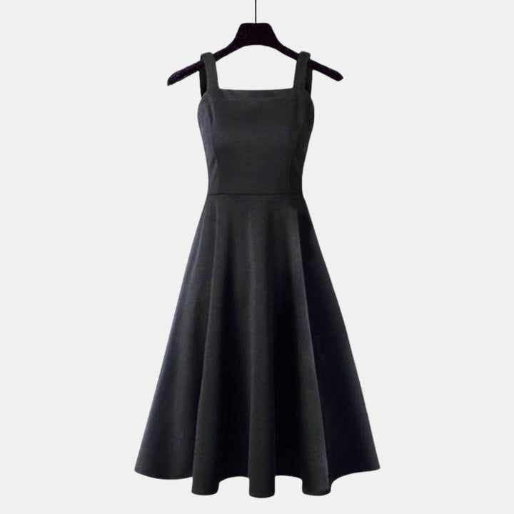 Beatrice | A-Line Dress with Cropped Knit Sweater