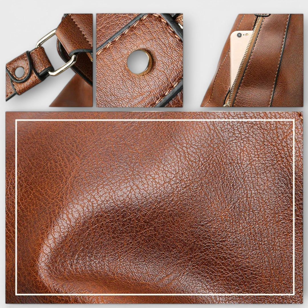 Abeer | Hobo Bag with Zip Closure