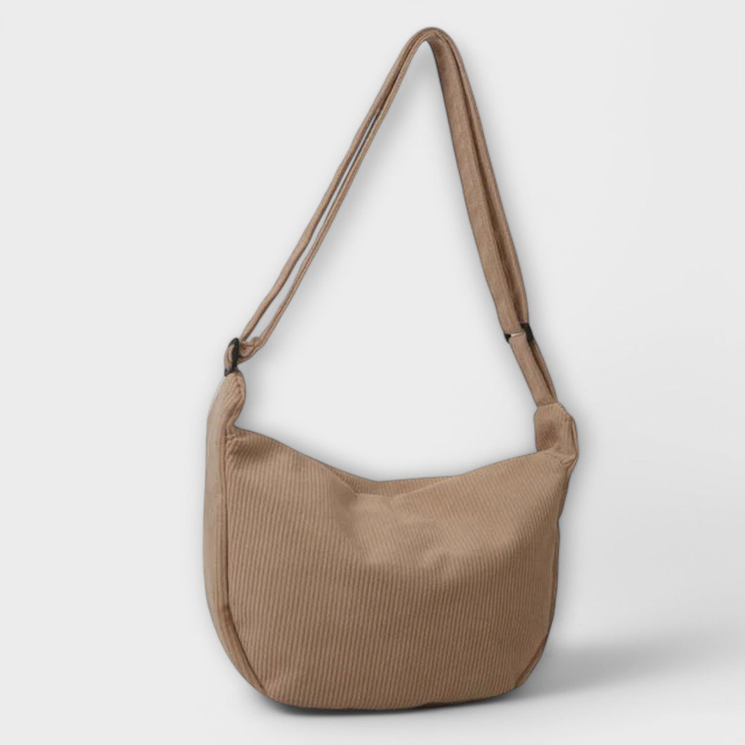 Alia | Corduroy Shoulder Bag with Adjustable Strap