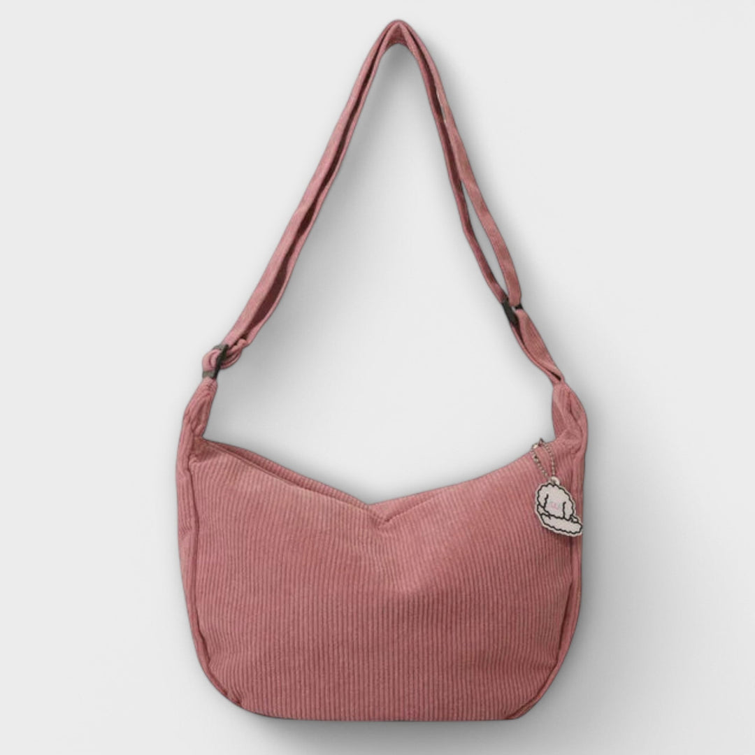 Alia | Corduroy Shoulder Bag with Adjustable Strap