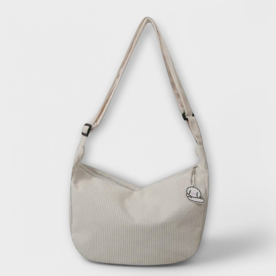 Alia | Corduroy Shoulder Bag with Adjustable Strap