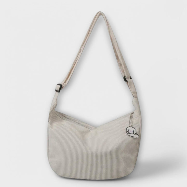 Alia | Corduroy Shoulder Bag with Adjustable Strap