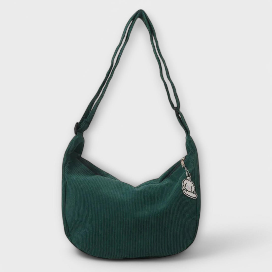 Alia | Corduroy Shoulder Bag with Adjustable Strap