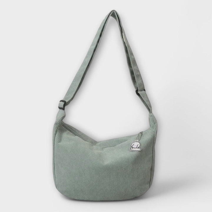 Alia | Corduroy Shoulder Bag with Adjustable Strap