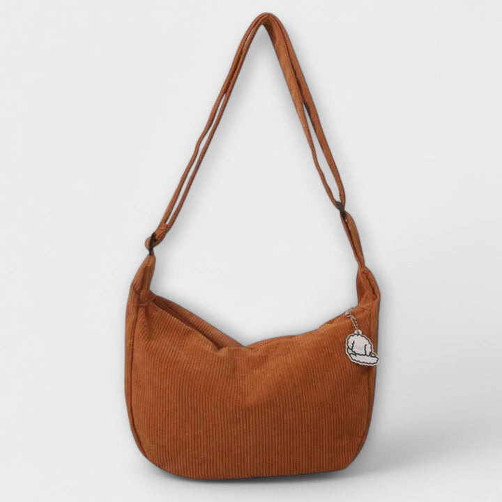 Alia | Corduroy Shoulder Bag with Adjustable Strap