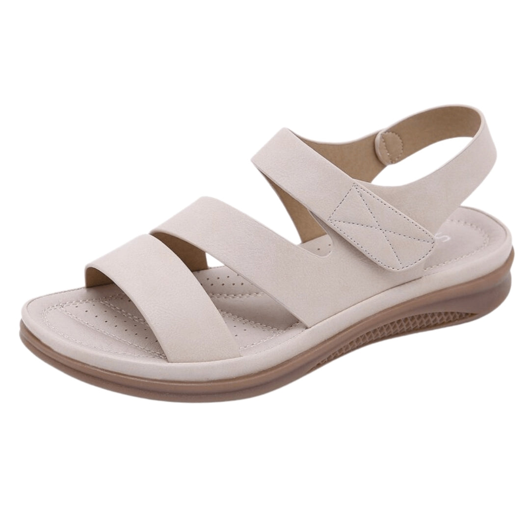 Amaryllis | Wedge Sandals with Strappy Upper