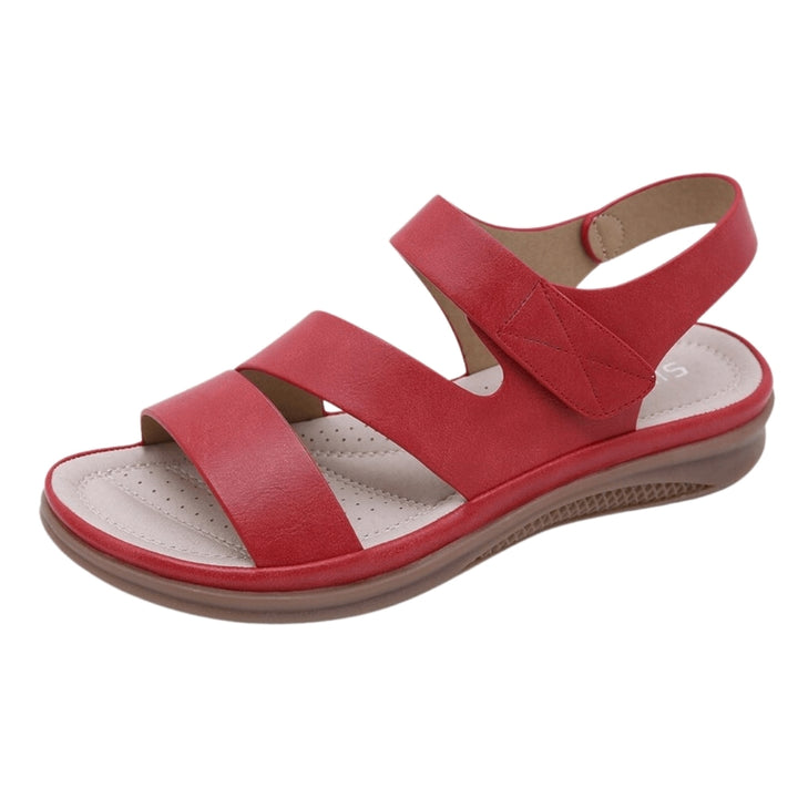 Amaryllis | Wedge Sandals with Strappy Upper