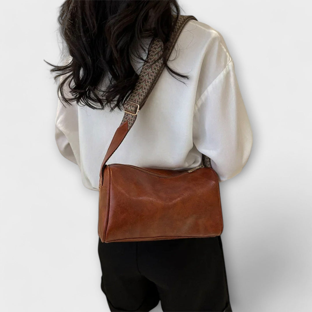 Amelia | Crossbody Bag with Patterned Strap
