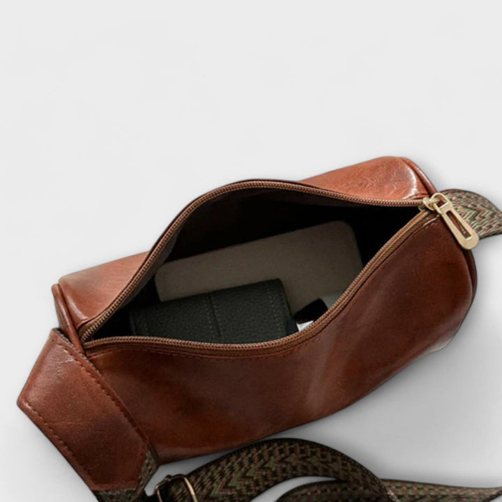 Amelia | Crossbody Bag with Patterned Strap
