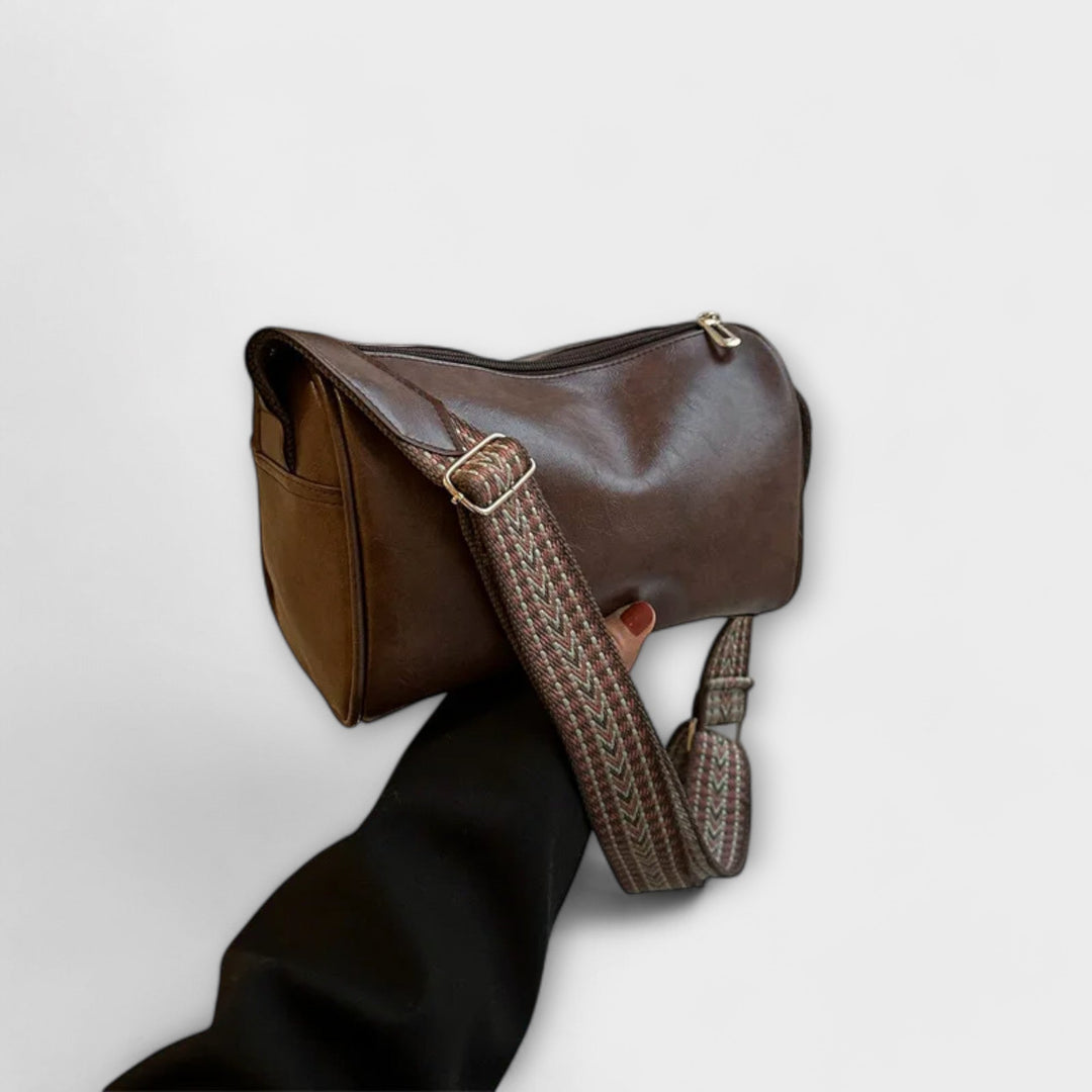 Amelia | Crossbody Bag with Patterned Strap