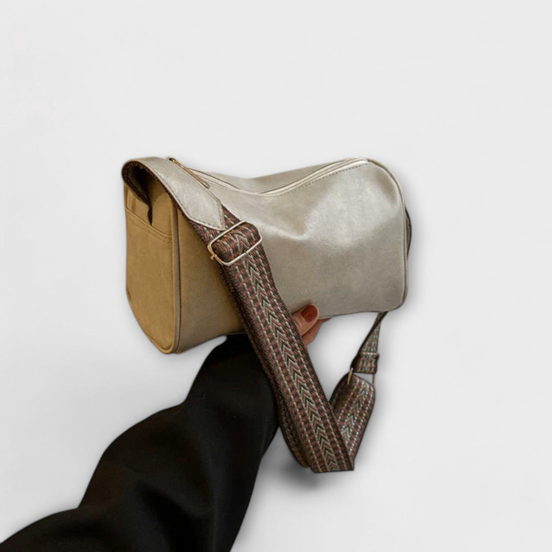 Amelia | Crossbody Bag with Patterned Strap