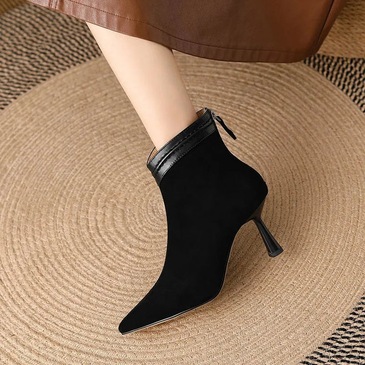 Audrey | Elegant Ankle Boots with Slim Heel