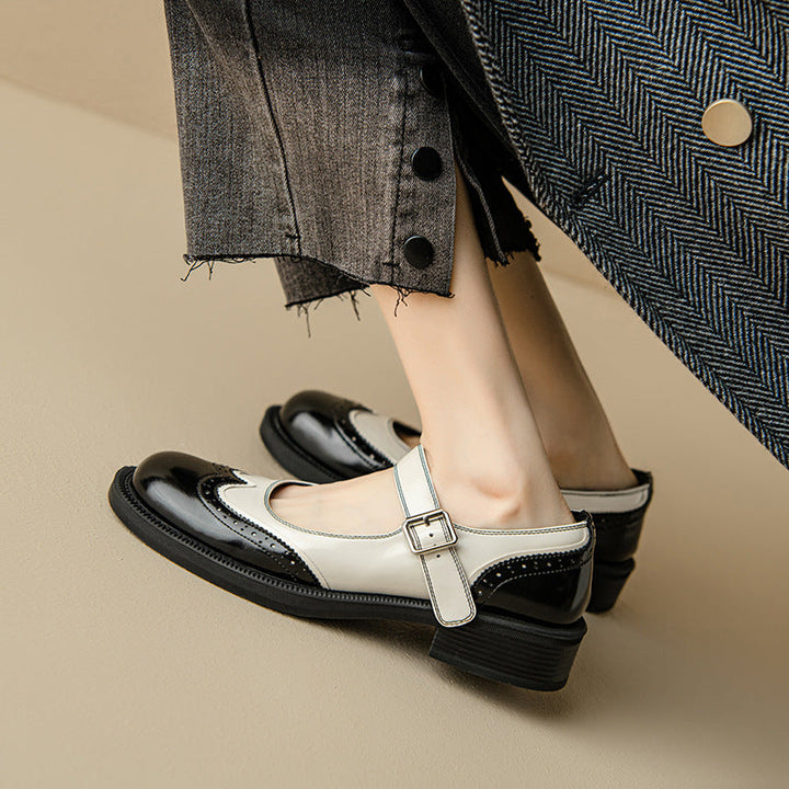 Audrey | Two-Tone Mary Jane