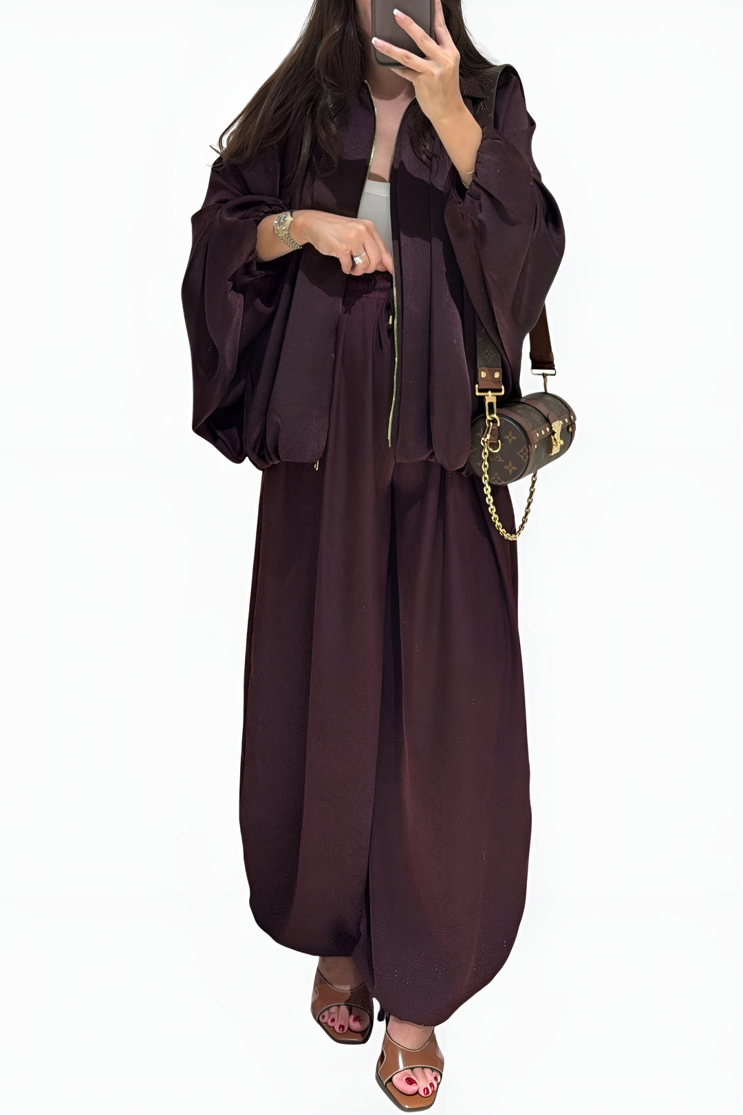 Augusta | Relaxed Jacket and Wide Leg Pants Set