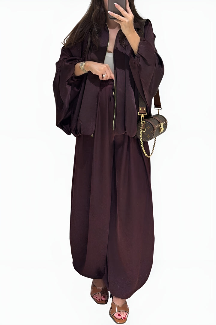 Augusta | Relaxed Jacket and Wide Leg Pants Set