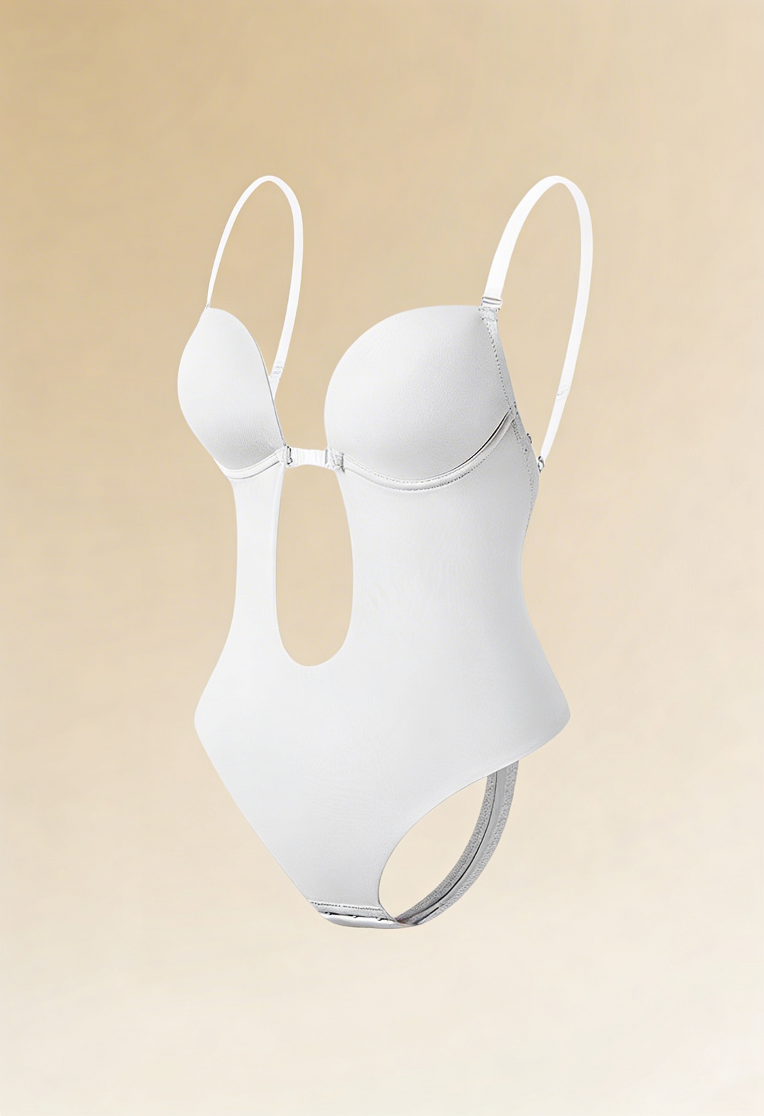 Aurora | Backless Bodysuit Bra With Deep V Neck