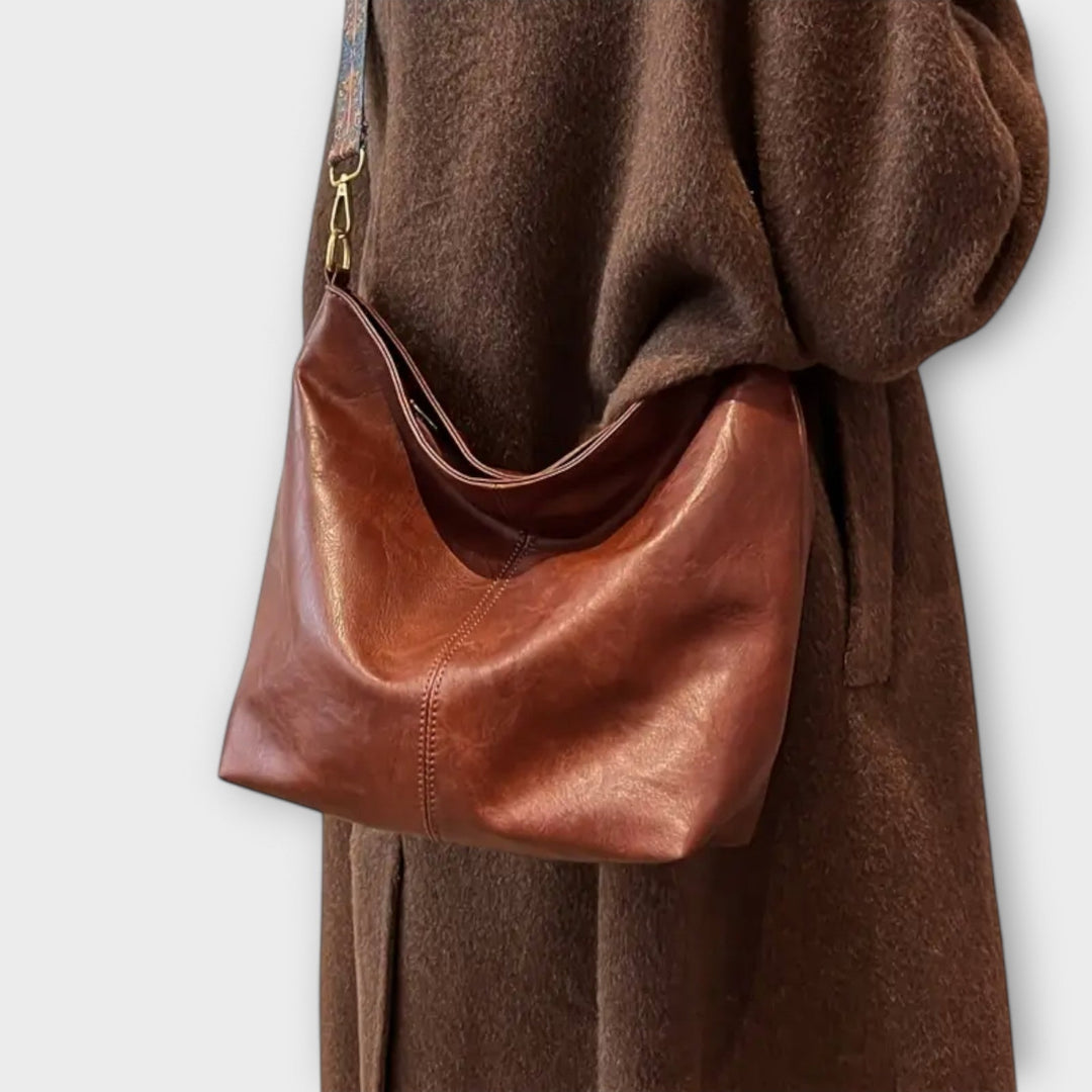 Belindae | Boho Shoulder Bag with Patterned Strap
