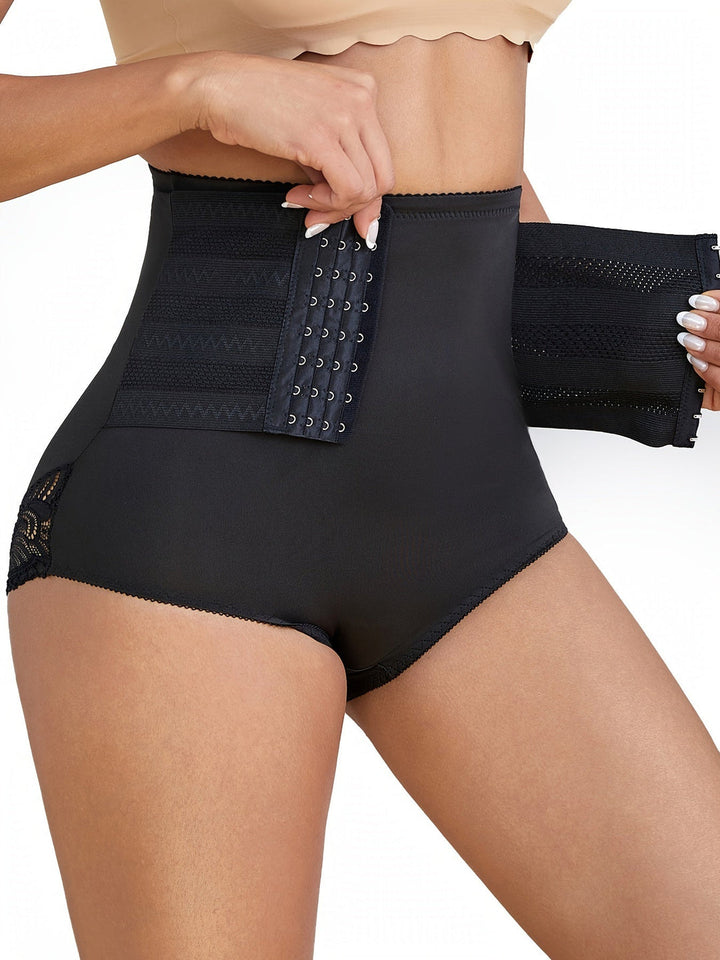 Bianca | High Waist Shapewear Briefs With Hook Closure
