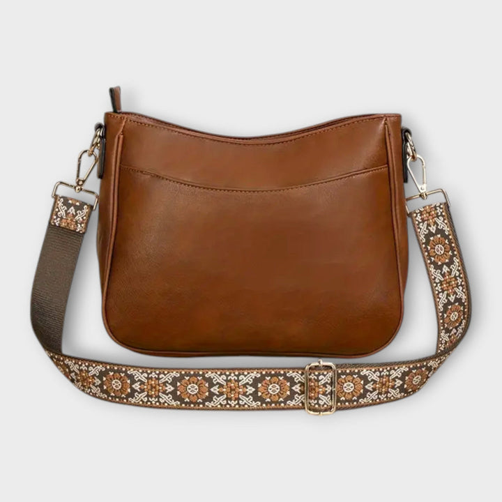 Bisan | Crossbody Bag with Patterned Strap