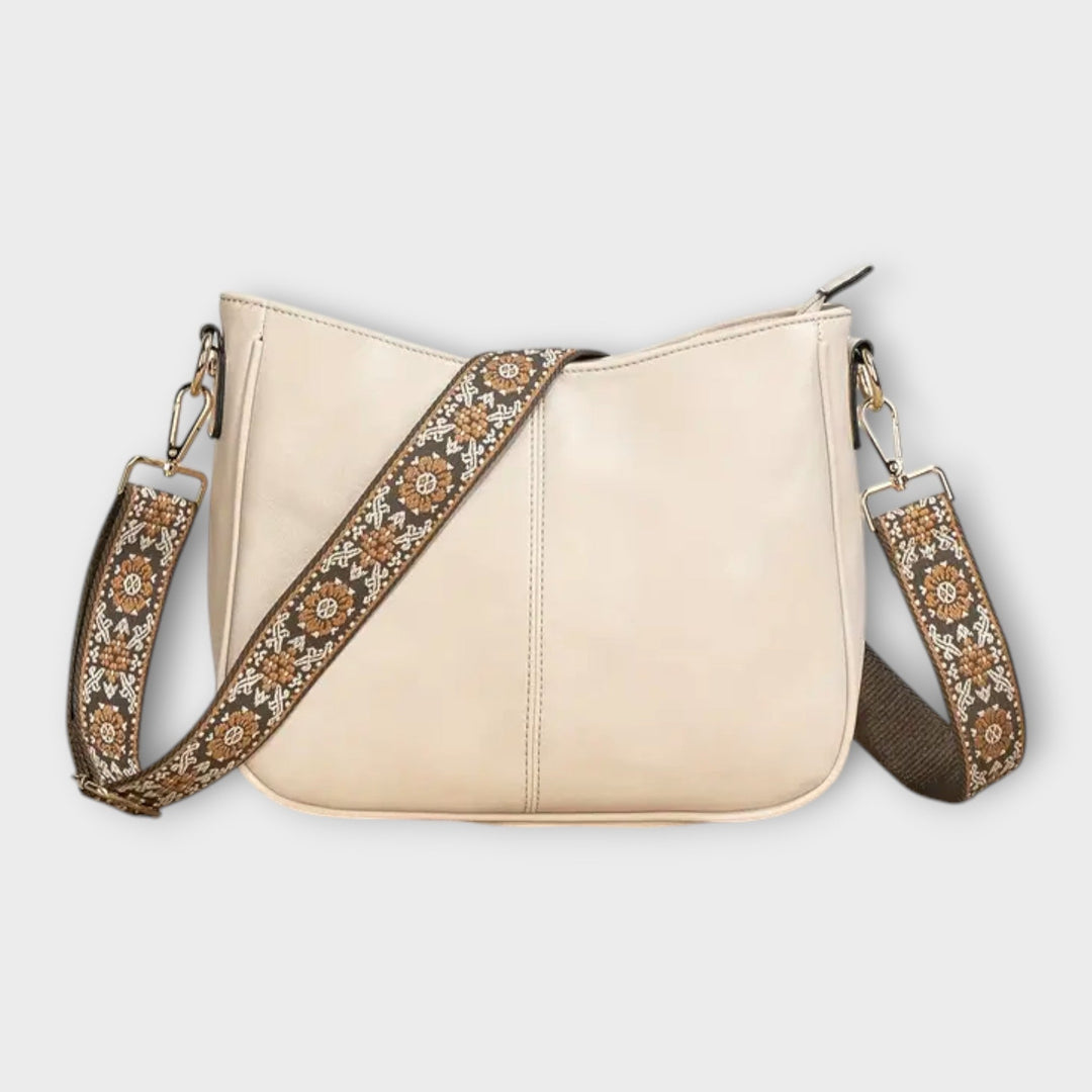 Bisan | Crossbody Bag with Patterned Strap