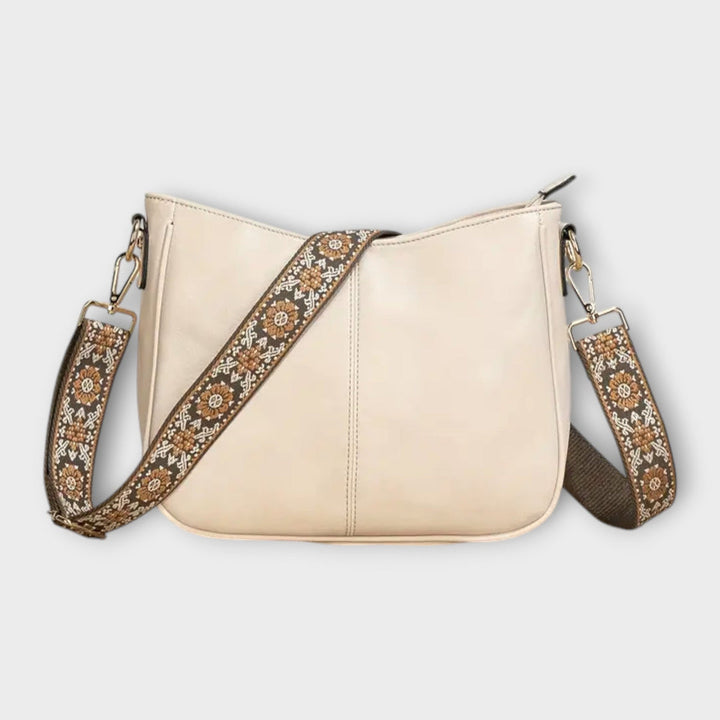 Bisan | Crossbody Bag with Patterned Strap