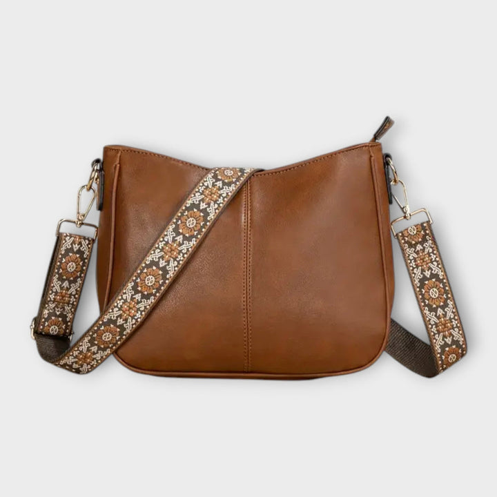 Bisan | Crossbody Bag with Patterned Strap