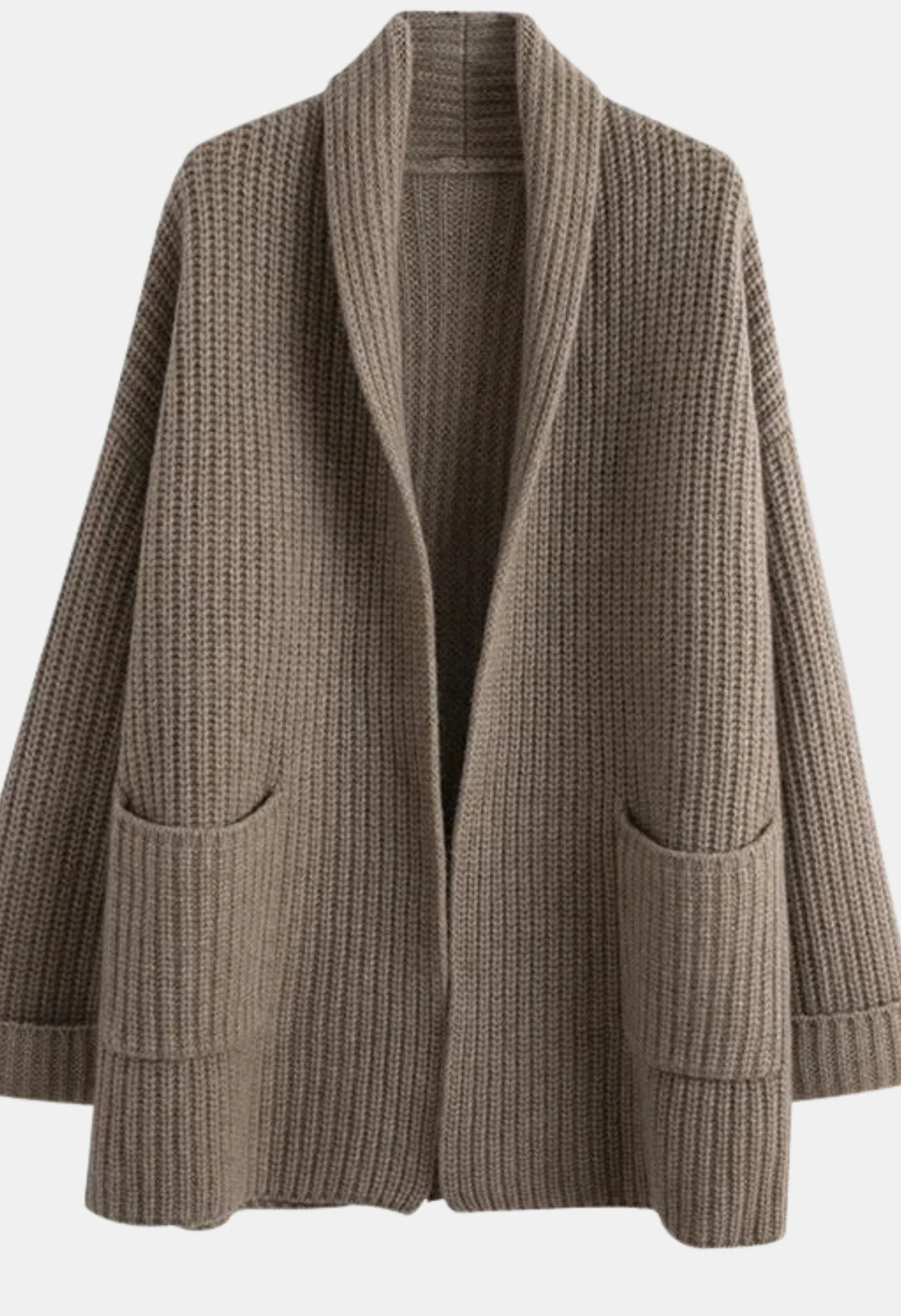 Braylee | Chunky Knit Open Front Cardigan