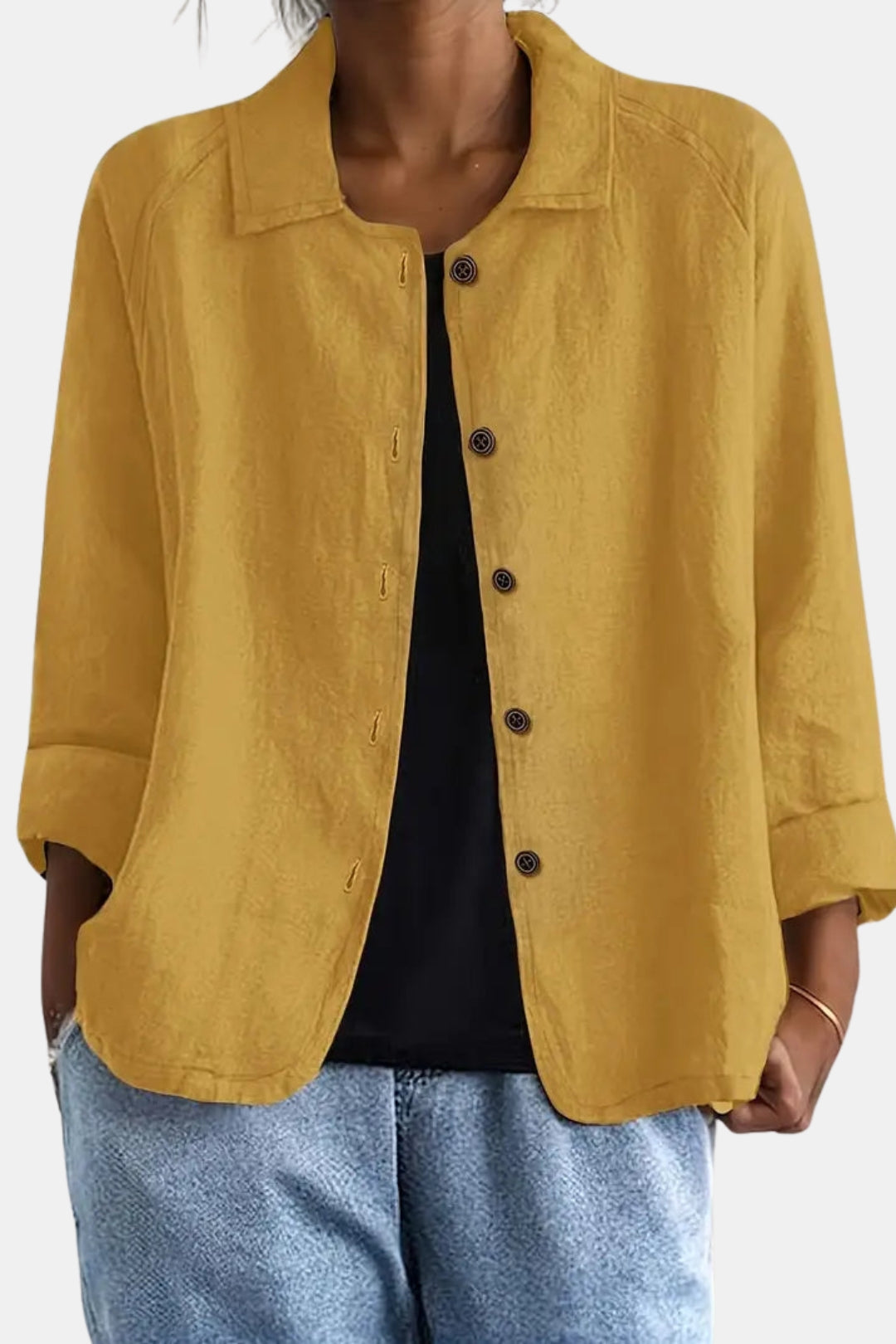 Brelvynna | Classic Button Front Jacket