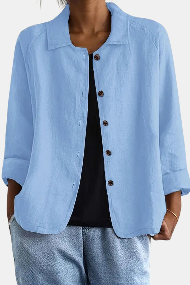 Brelvynna | Classic Button Front Jacket