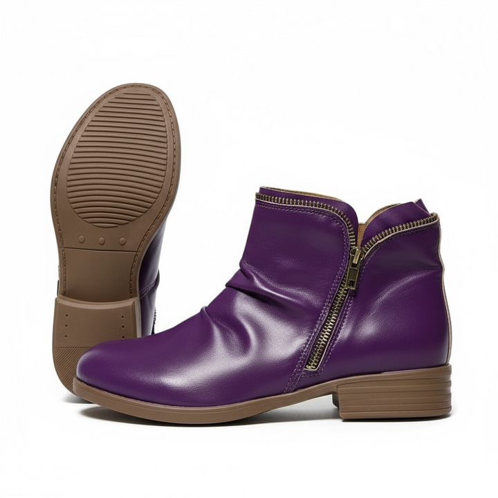 Brianna | Stylish Ankle Boots with Side Zipper
