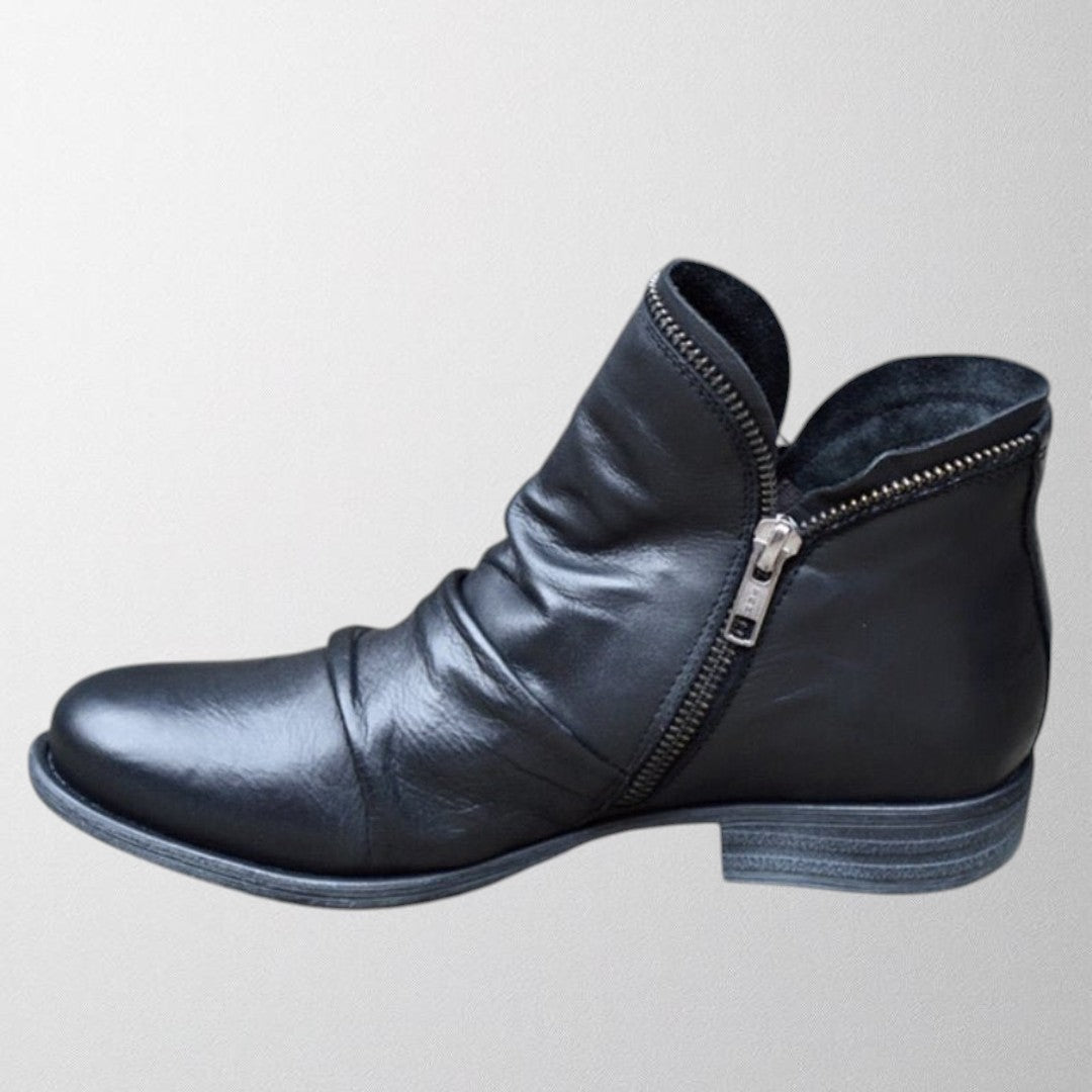 Brianna | Stylish Ankle Boots with Side Zipper
