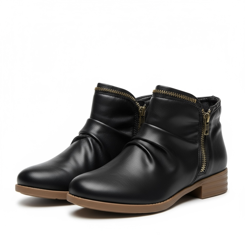 Brianna | Stylish Ankle Boots with Side Zipper