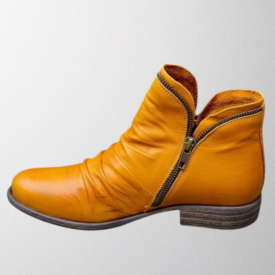 Brianna | Stylish Ankle Boots with Side Zipper