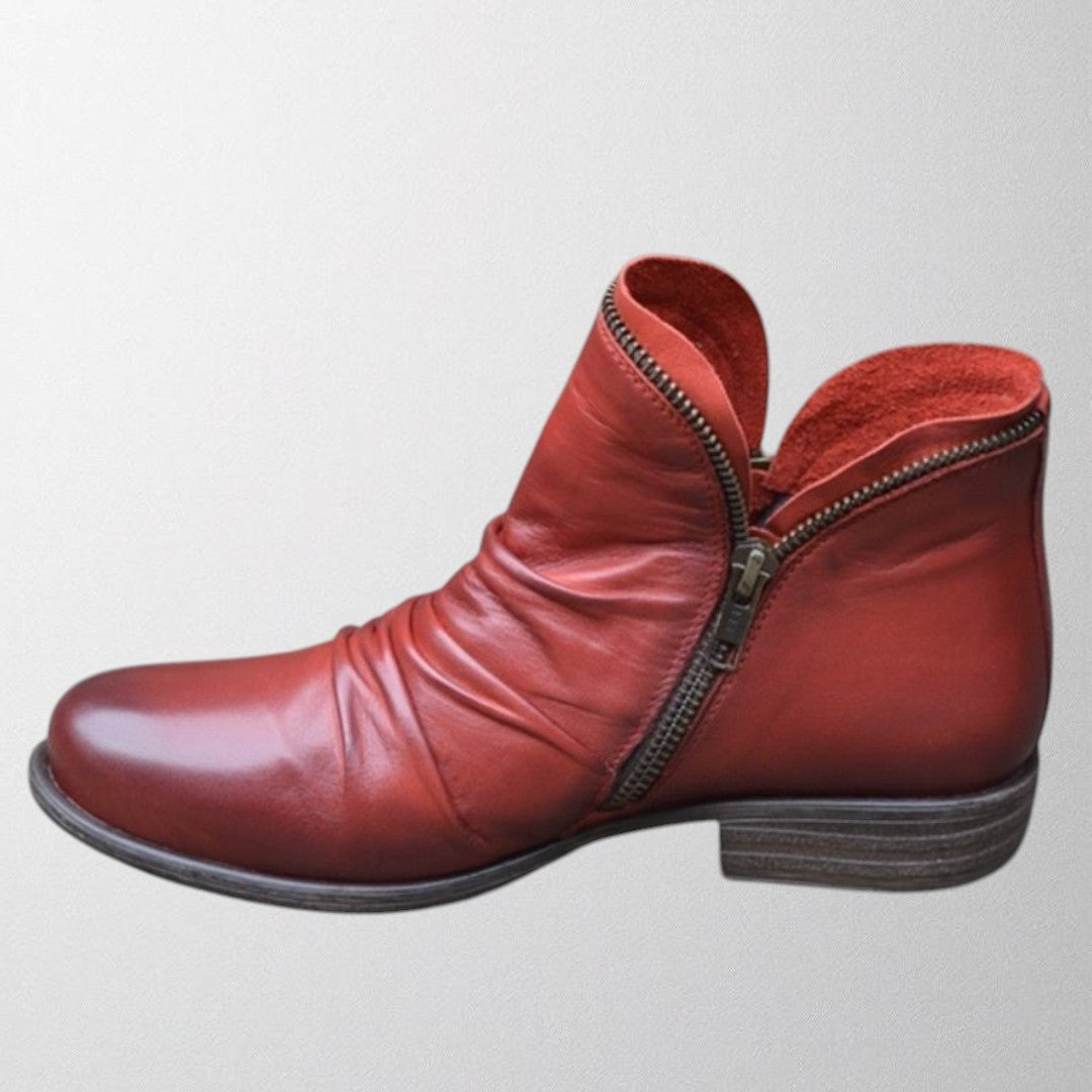 Brianna | Stylish Ankle Boots with Side Zipper