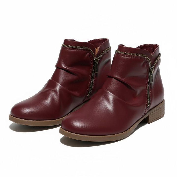 Brianna | Stylish Ankle Boots with Side Zipper