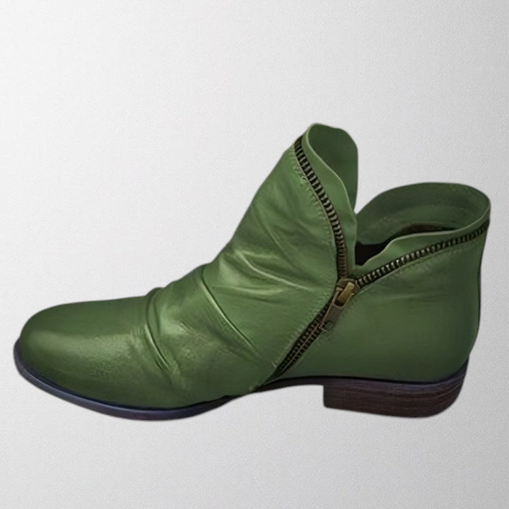 Brianna | Stylish Ankle Boots with Side Zipper