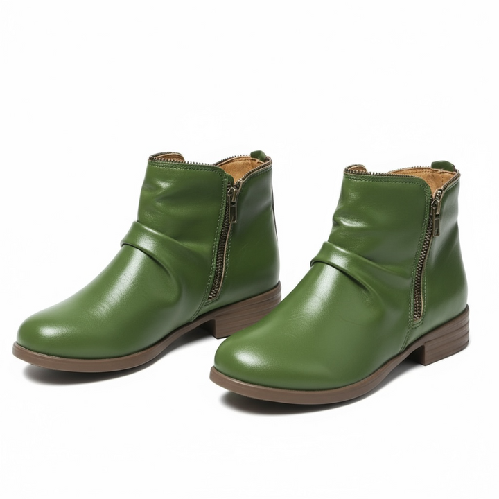 Brianna | Stylish Ankle Boots with Side Zipper