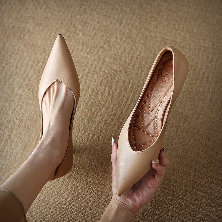 Camille | Pointed Toe Pump