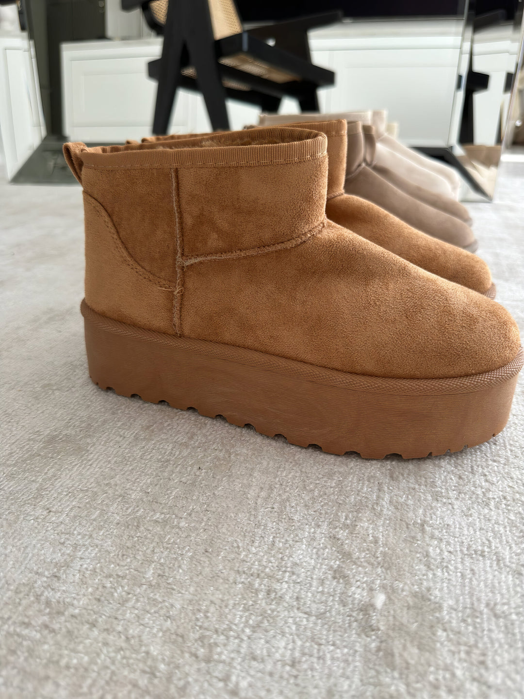 Carina | Classic Platform Ankle Boots
