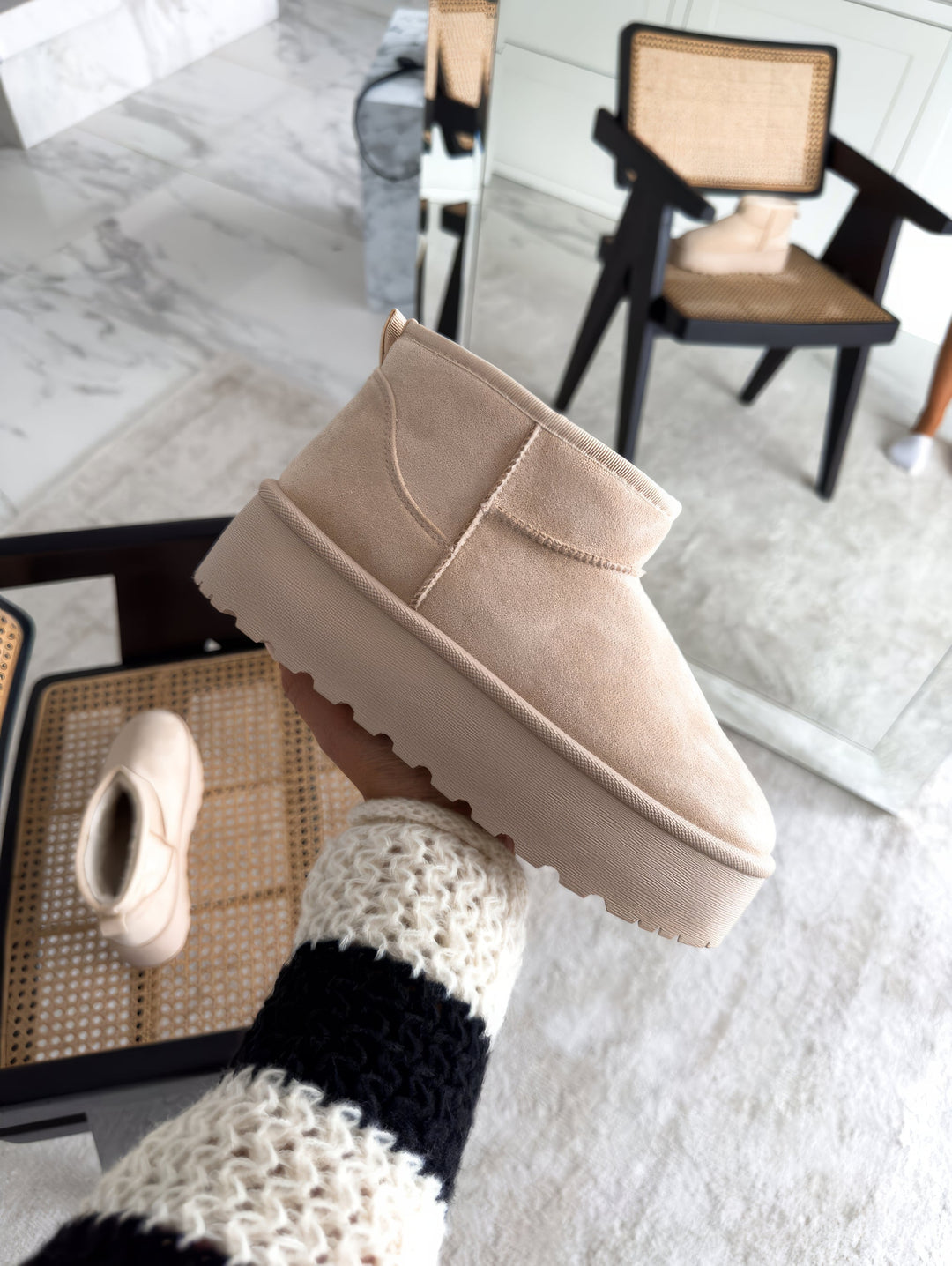 Carina | Classic Platform Ankle Boots
