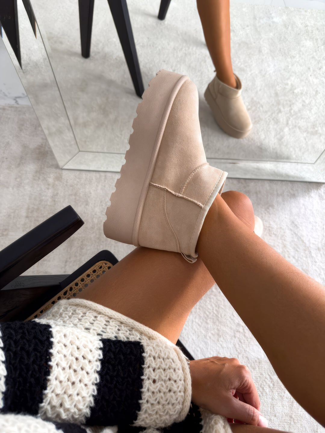 Carina | Classic Platform Ankle Boots