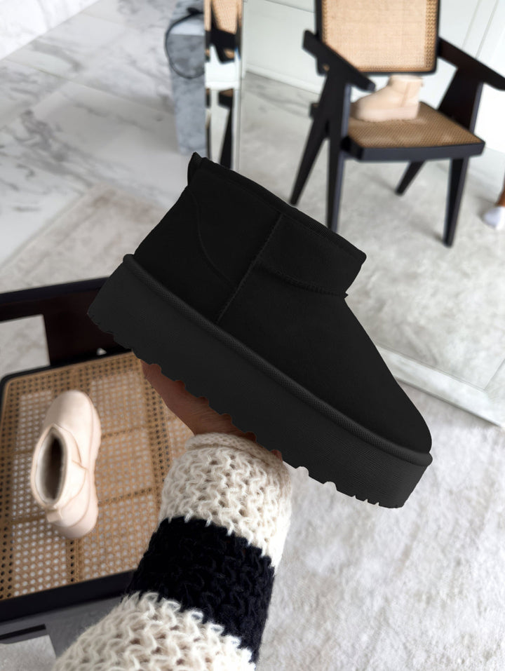 Carina | Classic Platform Ankle Boots