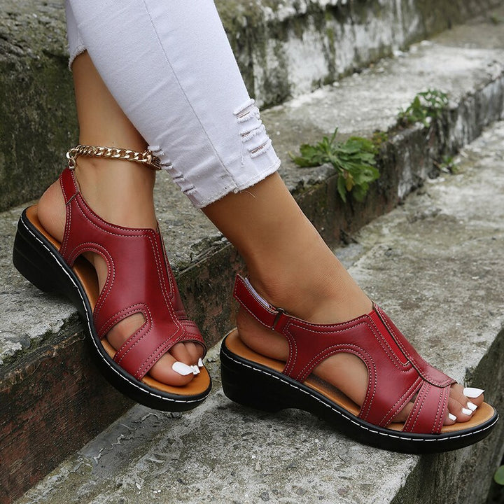 Caryl | Casual Sandals with Cutout Design