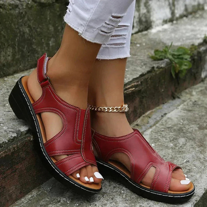 Caryl | Casual Sandals with Cutout Design