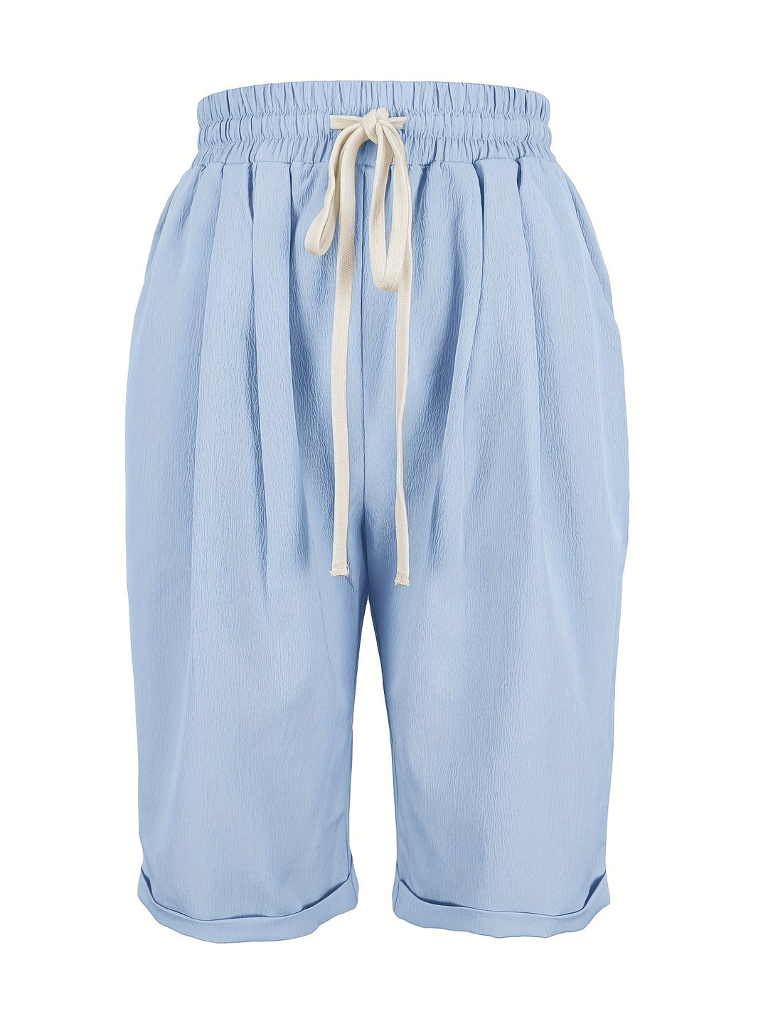 Charles | Drawstring Bermuda Shorts with Elastic Waist