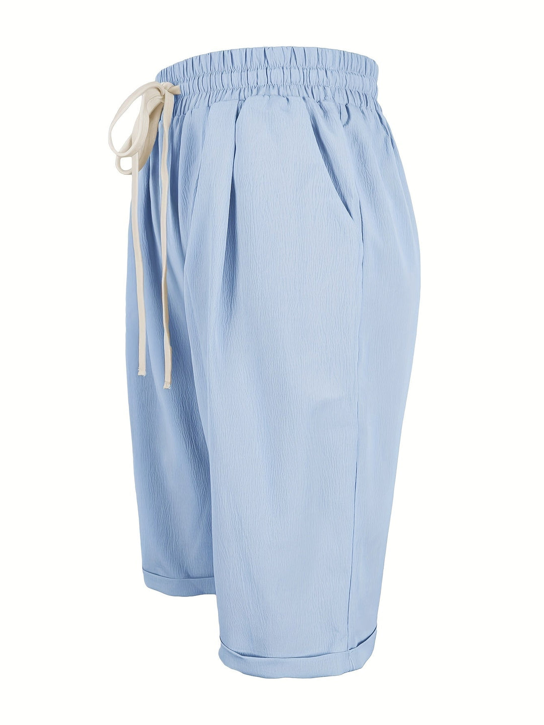 Charles | Drawstring Bermuda Shorts with Elastic Waist